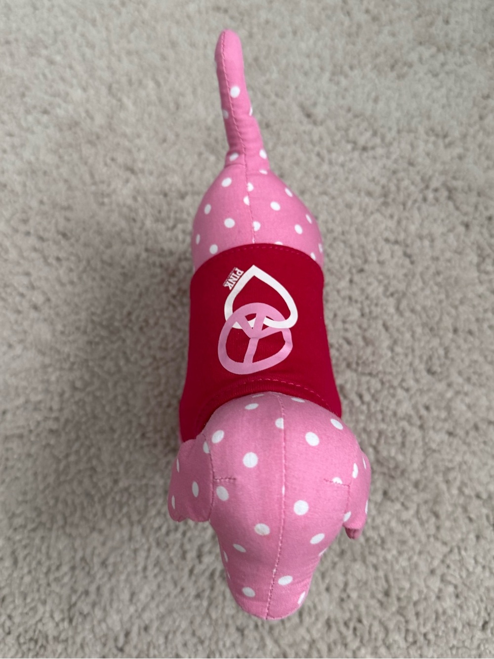 Y2K Victoria’s Secret PINK Plus Dog Stuffed Animal